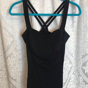 Express sexy stretch black tank